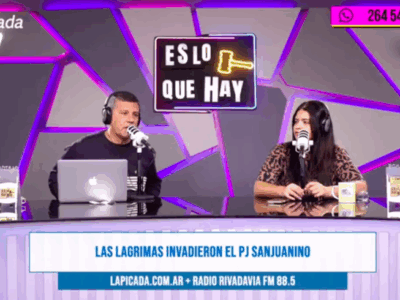 El PJ sanjua lloró el encierro de CFK