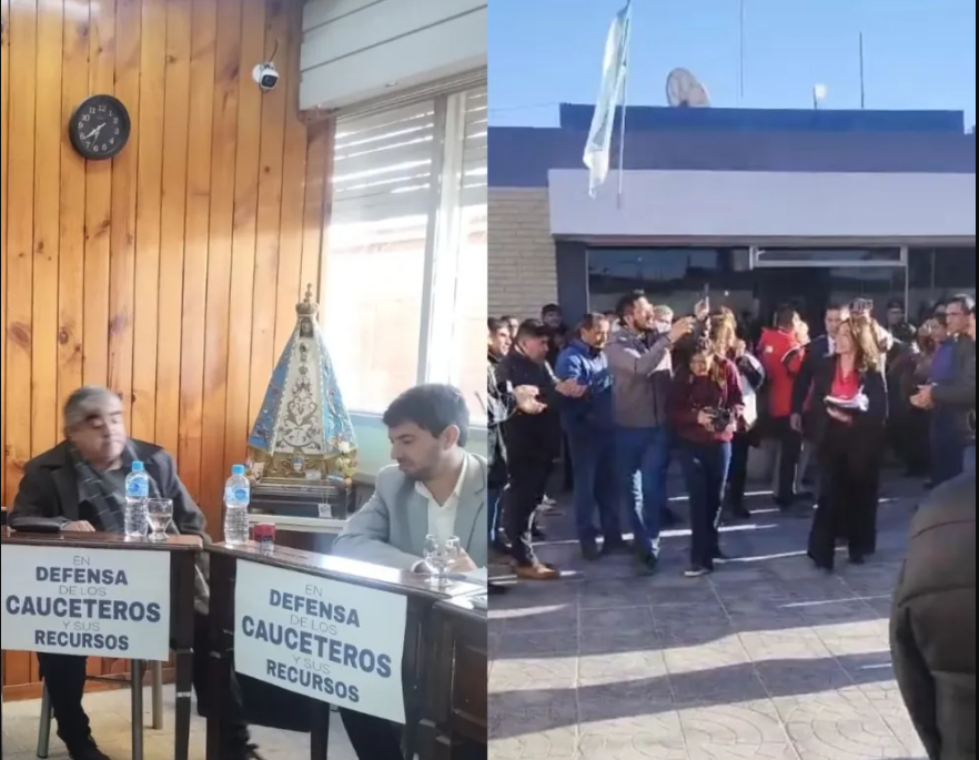 Caucete: interpelacion tribunera a Romina Rosas