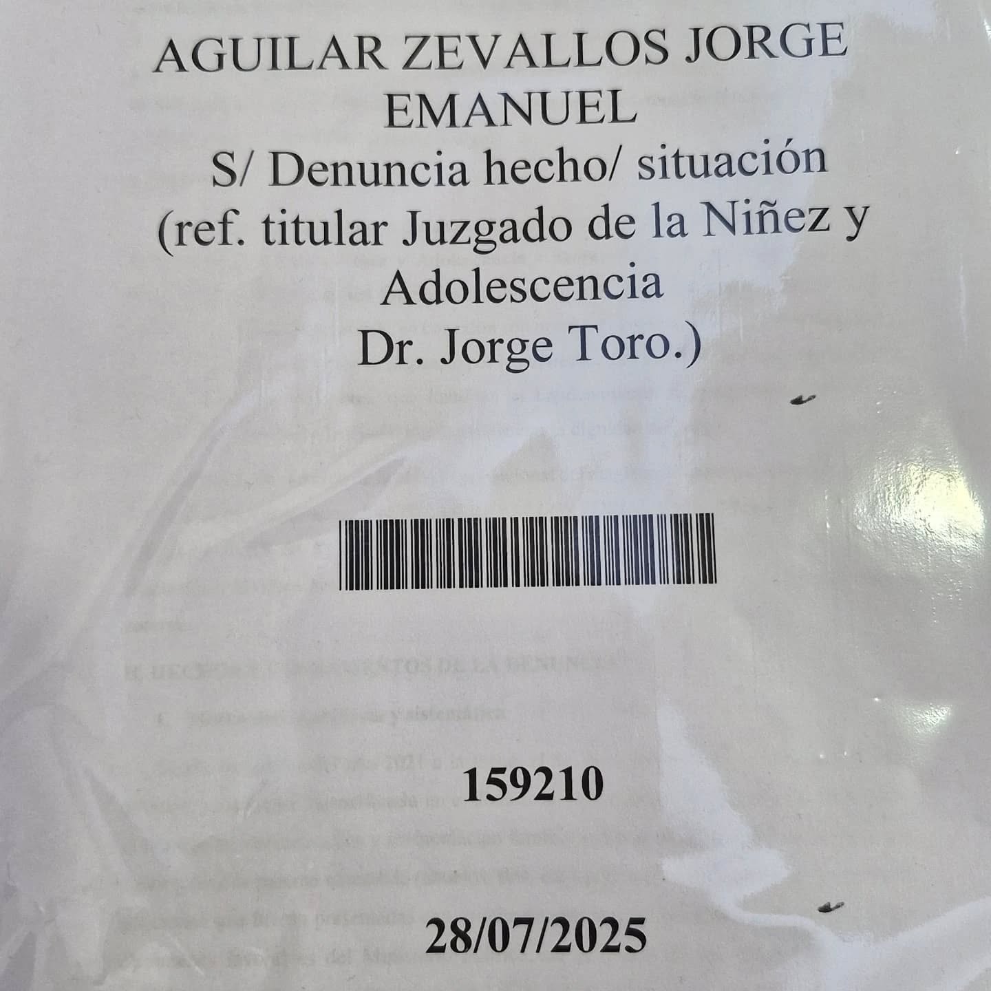 Denunciaron al juez de menores, Jorge Toro por mal desempeño