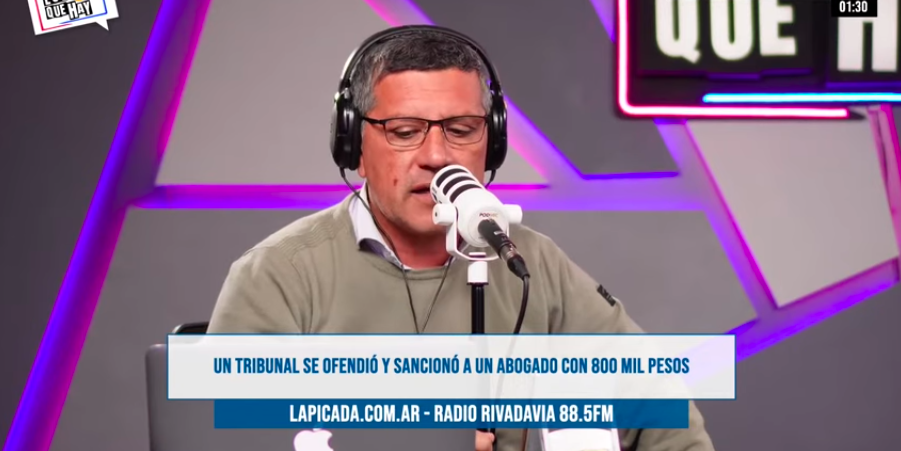 Un tribunal se ofendió y multó a un abogado