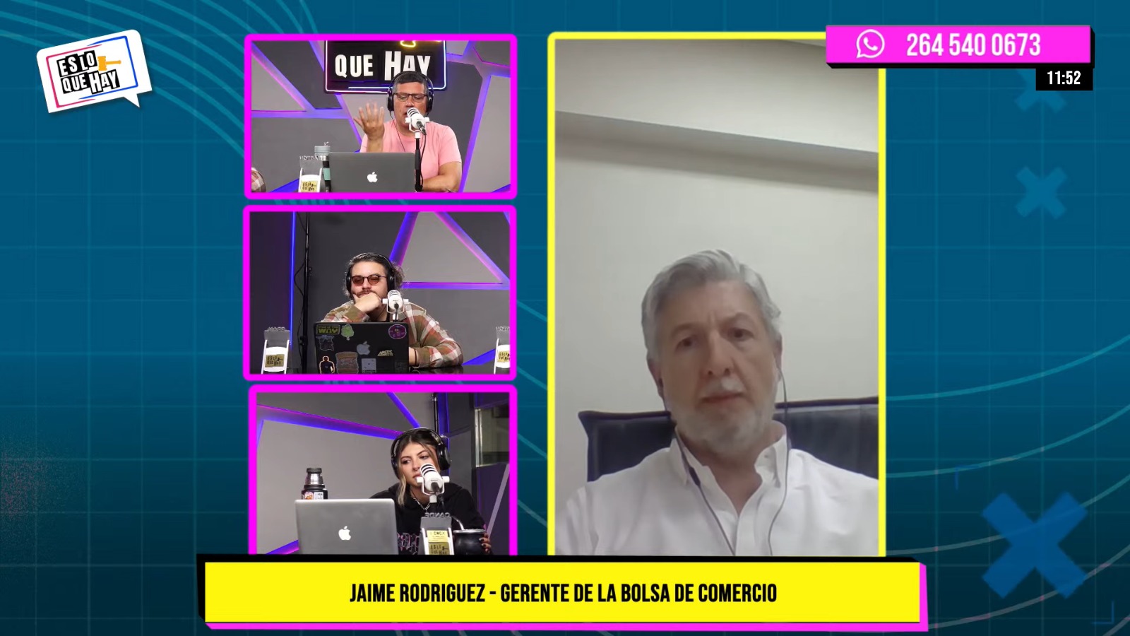 Jaime Rodríguez advirtió sobre la “volatilidad extrema” y la dependencia financiera de Argentina