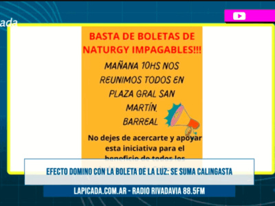 Calingastinos también quieren dejar de pagar el alumbrado público 