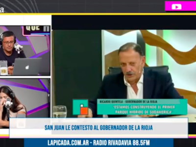 San Juan cruzó a La Rioja 