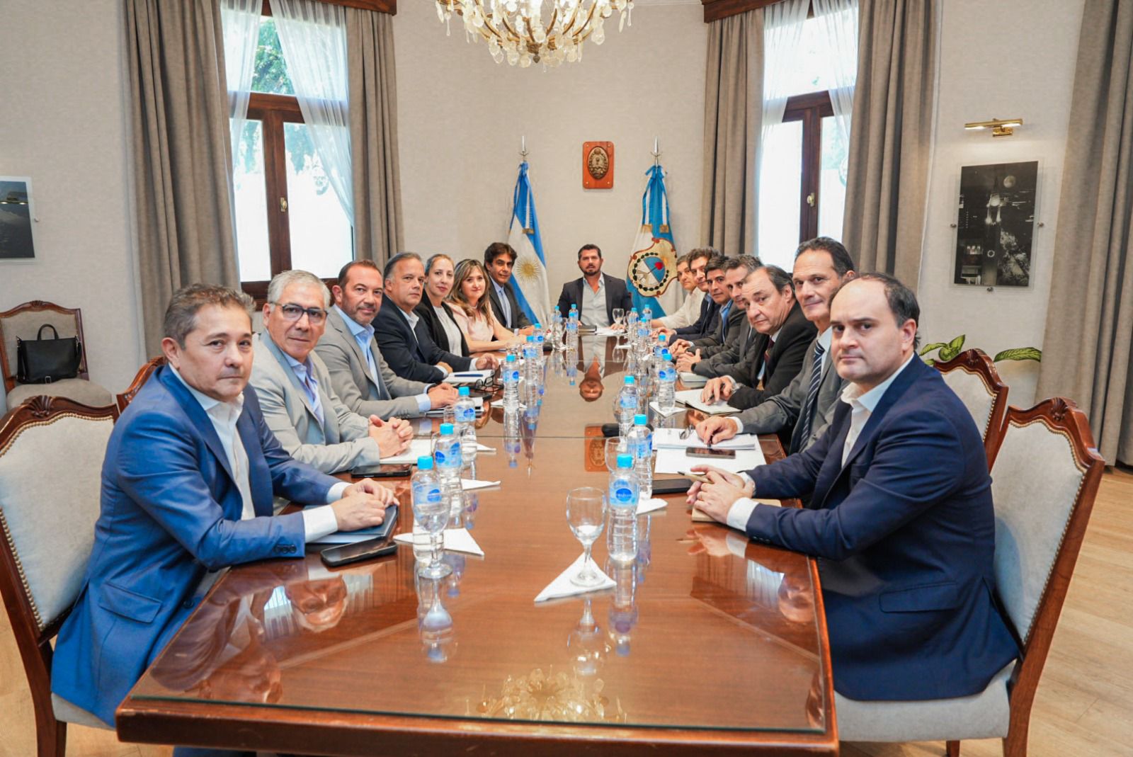 Orrego reunió a su gabinete y fijó las prioridades del Gobierno para 2026