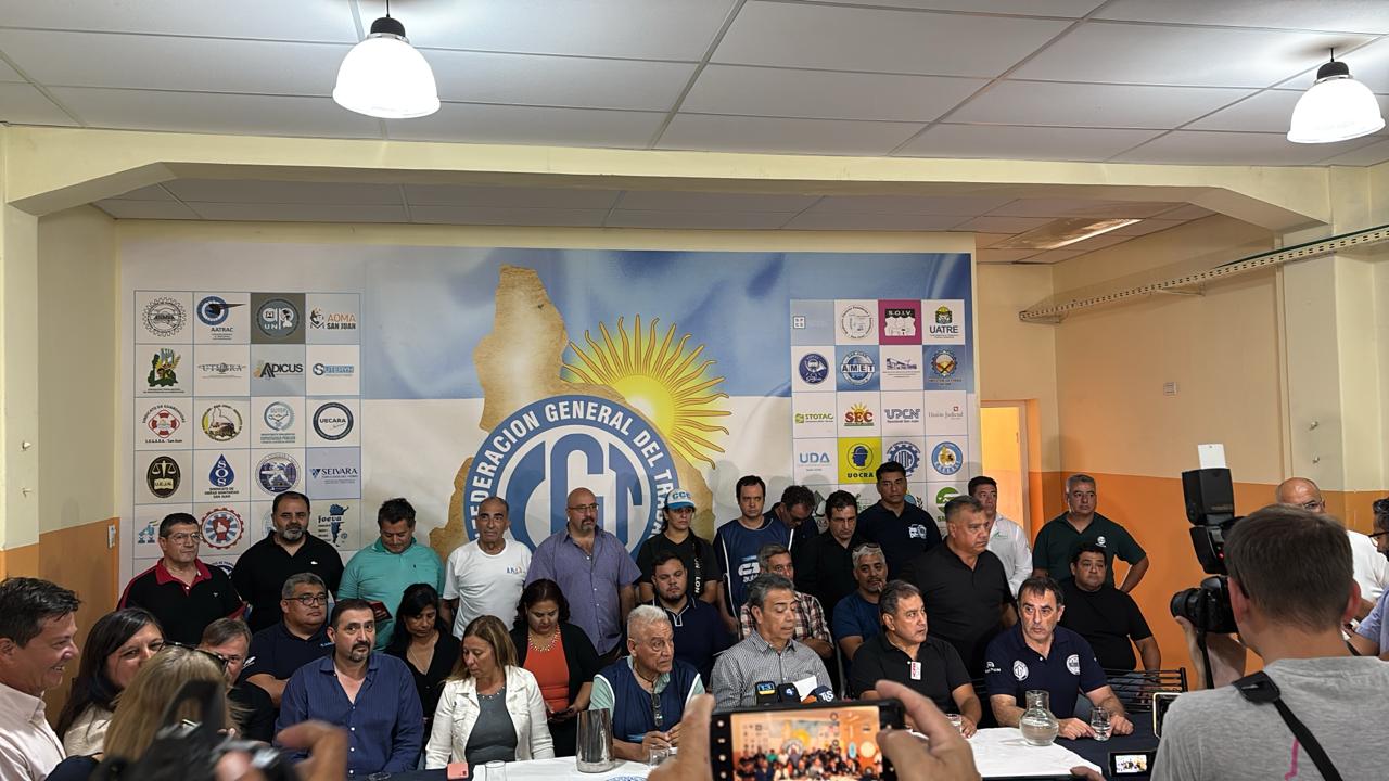 “Que no cambien el voto por un cordón cuneta”: el mensaje de la CGT a los diputados sanjuaninos