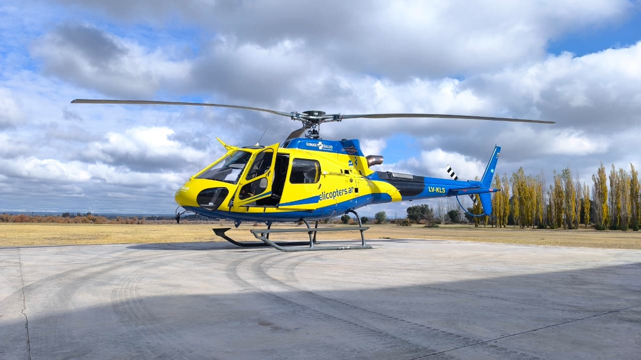 Inversión millonaria: San Juan tendrá el primer servicio privado de aeroevacuación sanitaria en alta montaña