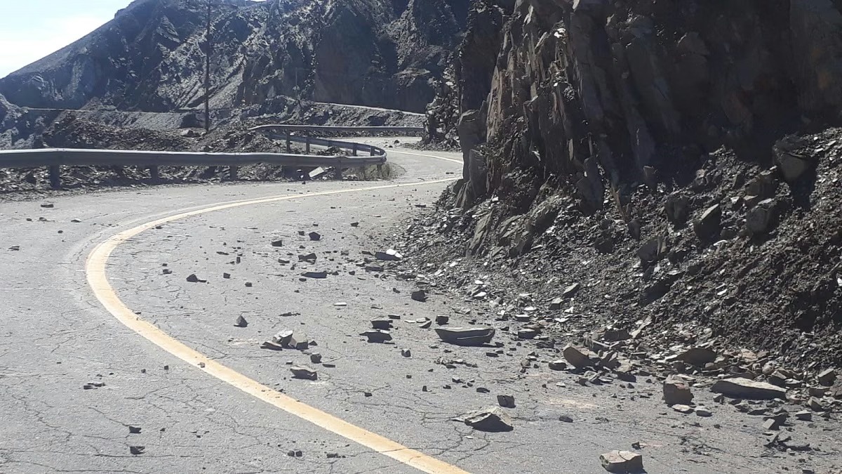 Riveros pidió obras para las rutas de Valle Fértil con fondos de Vicuña y el Bono San Juan